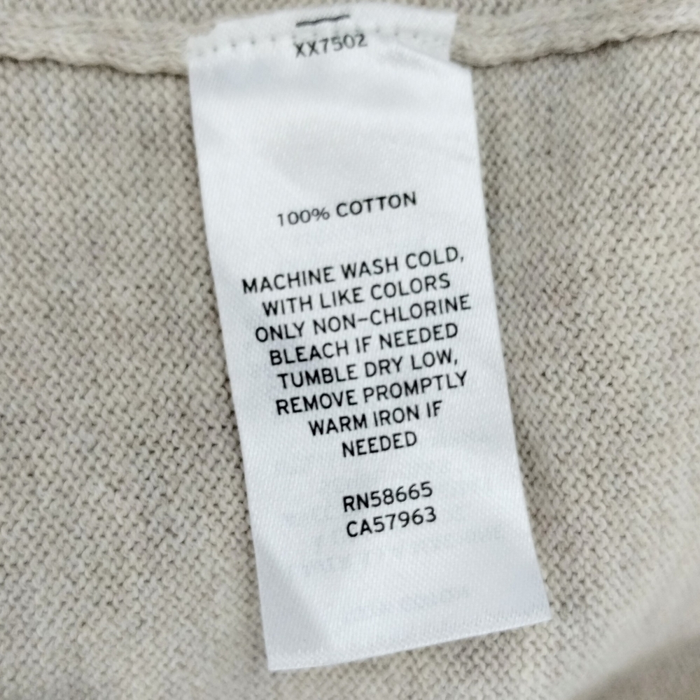 Something Navy Cotton‎ Jumpsuit Oatmeal - Picture 9 of 16